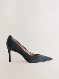 Next - Chaussures de milieu de terrain en cuir Marine Suede