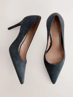 Next - Chaussures de milieu de terrain en cuir Marine Suede