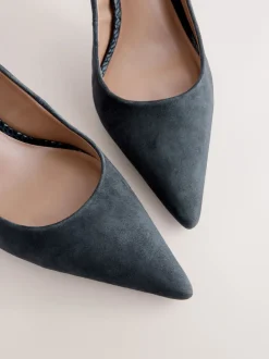 Next - Chaussures de milieu de terrain en cuir Marine Suede