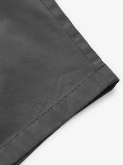 Next Marine/Charbon - - Short chino extensible 2 Pack Ajustement droit Sale