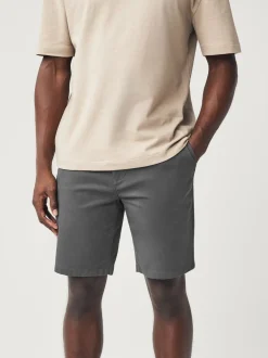 Next Marine/Charbon - - Short chino extensible 2 Pack Slim Fit (Slim Fit) Online