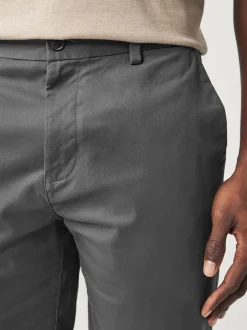Next Marine/Charbon - - Short chino extensible 2 Pack Slim Fit (Slim Fit) Online