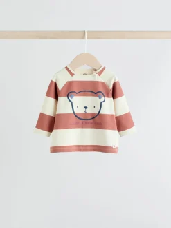 Next - Hauts et Leggings 6 pièces bébé (0mois-3ans) Marine/marron motif ours Hot