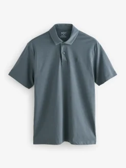 Next Marine/Noir/Gris/Blanc/Vert sauge Vert - Slim Fit (Slim Fit) - Polo en jersey Manches courtes 5 Pack Online