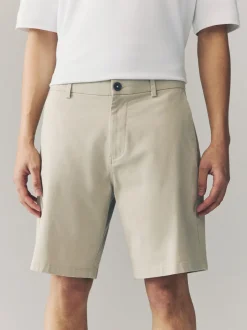 Next Marine/Pierre - - Short chino extensible 2 Pack Ajustement lâche Discount
