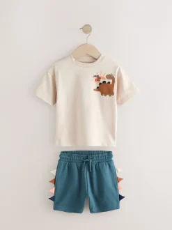 Next Marine/Pierre - Ensemble t-shirt et short à manches courtes Lot de 2 (3mois à7ans) (3mois à7ans) New