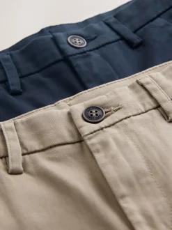 Next Marine/Pierre - Lot de 2 pantalons chino skinny extensible (3-17ans)