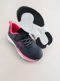 Next Marine/Rose - Baskets à lacets élastiques Outlet