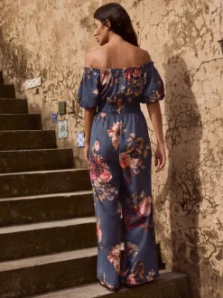 Next Marine/Rose - Combinaison à épaules dénudées Best