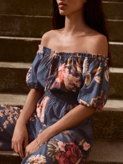 Next Marine/Rose - Combinaison à épaules dénudées Best