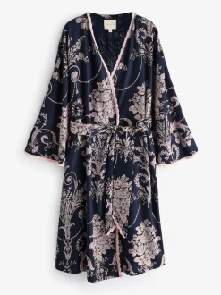 Laura Ashley - Peignoir Josette Marine/Rose New