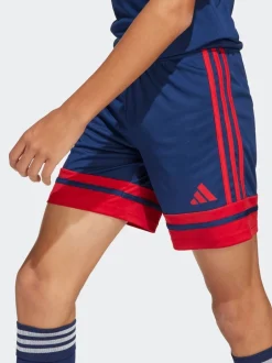 adidas - Squadra 25 Kids Shorts Marine/Rouge Outlet