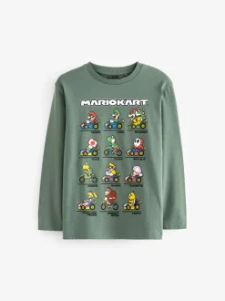 Next Mario vert kart - T-shirt à manches longues Gaming (3-16ans) Best