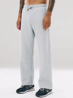 Next - Ajustement droit - Pantalon de jogging épais décontracté à dos brossé Marl gris Outlet