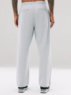 Next - Ajustement droit - Pantalon de jogging épais décontracté à dos brossé Marl gris Outlet