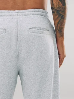 Next - Ajustement droit - Pantalon de jogging épais décontracté à dos brossé Marl gris Outlet