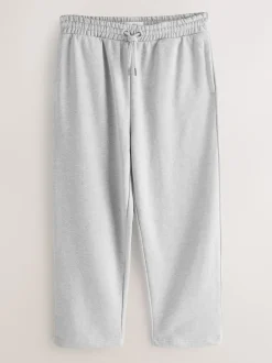 Next Marl gris - Coupe ample - Pantalon de jogging épais décontracté à dos brossé Clearance