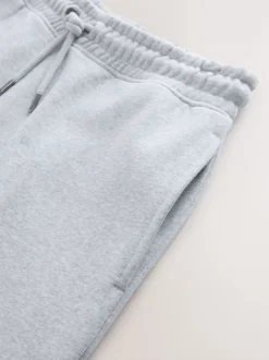 Next Marl gris - Slim Fit (Slim Fit) - Pantalon de Joggings en coupe ajustée à dos brosse Outlet