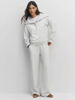 Next Marl gris - Sweat-shirt en jersey à col zippé Best