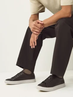 Next - Baskets minimalistes Marron Clearance