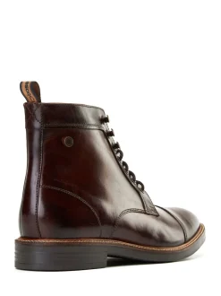 Base London Marron - Bottes Plymouth à Embout Hot