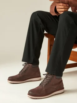 Next Marron - bottes en cuir Clearance