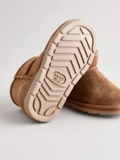 Next Marron - Bottes en daim doublées et chaudes Sale
