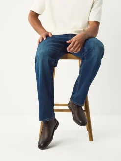 Next Marron - Bottines chukka en cuir Outlet