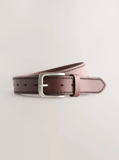 Next Marron - Ceinture en cuir casual Clearance