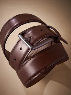 Next Marron - Ceinture formelle Signature