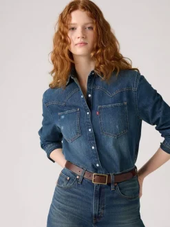 Levi's Marron - Ceintures ® à boucle rectangulaire avec Logo Outlet