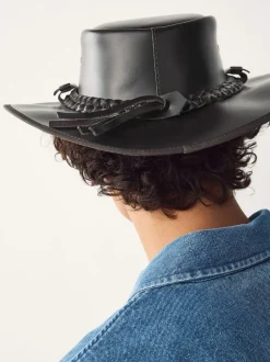 Next Marron - Chapeau de cow-boy en cuir Best