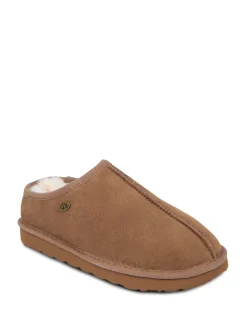 Just Sheepskin Marron - Chaussons Louis homme Outlet