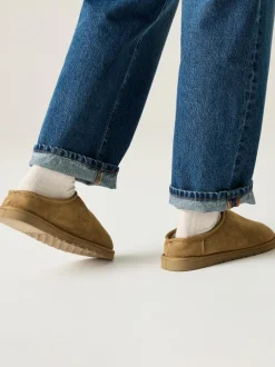 Regatta Marron - Chaussons Solace en fausse fourrure Best