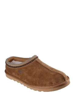 Skechers Marron - Chaussons Renten Outlet