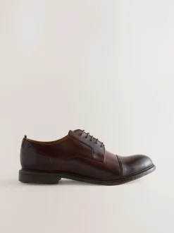Next Marron - Chaussures à bout en cuir Online