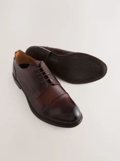 Next Marron - Chaussures à bout en cuir Online