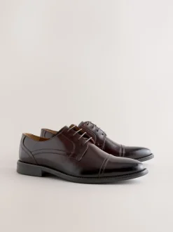 Next Marron - Chaussures Derby à embout