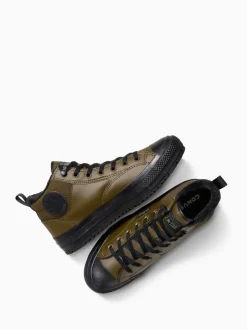 Converse Marron - Baskets mi-hautes Chuck Taylor All Star Malden Street Clearance