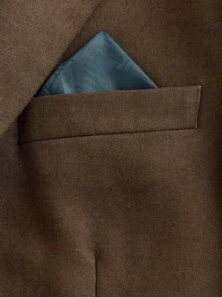 Next Marron - Coupe ajustée Flannel Costume Veste Online