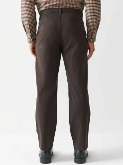 Next - Coupe ample - Pantalon chino stretch Marron Online