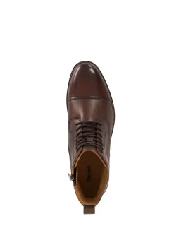 Dune London Marron - Coupe classique - Matias Toecap Detail Ankle Bottes