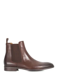 Dune London Marron - Coupe large - Chelsea Bottes/Bottines Matchin