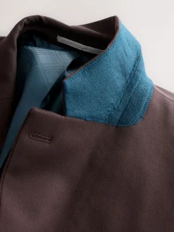 Next Marron - - Veste de costume stretch Motionflex Coupe sur mesure New