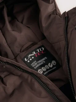 Next Marron - Doudoune imperméable à Gamme longue doublée de polaire (3-17ans) Hot