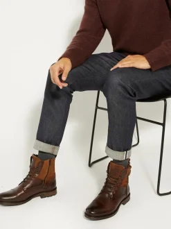 Dune London Marron - Call Bottes/Bottines décontractée avec boucle Outlet