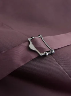 Next Marron - Gilet de costume à carreaux coupe ajustée Hot