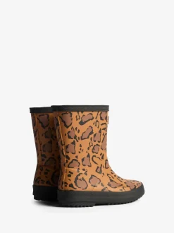 Hunter - Kids First Matte Wellies Marron Clearance