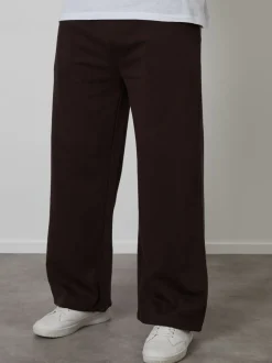 Threadbare Marron - Jogging jambes larges Online