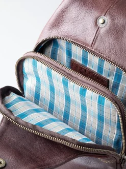 Lakeland Leather Marron - Sac à bandoulière Keswick en cuir Online